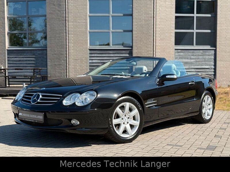 Schwarz Gebraucht 2006 Mercedes SL500 Cabrio | 22.999 € (Teuer) - Bild 1/4