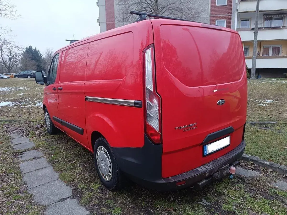 Gebraucht Ford Transit Custom 155 PS (114 kW) 2014 Rot Van / Kleinbus
