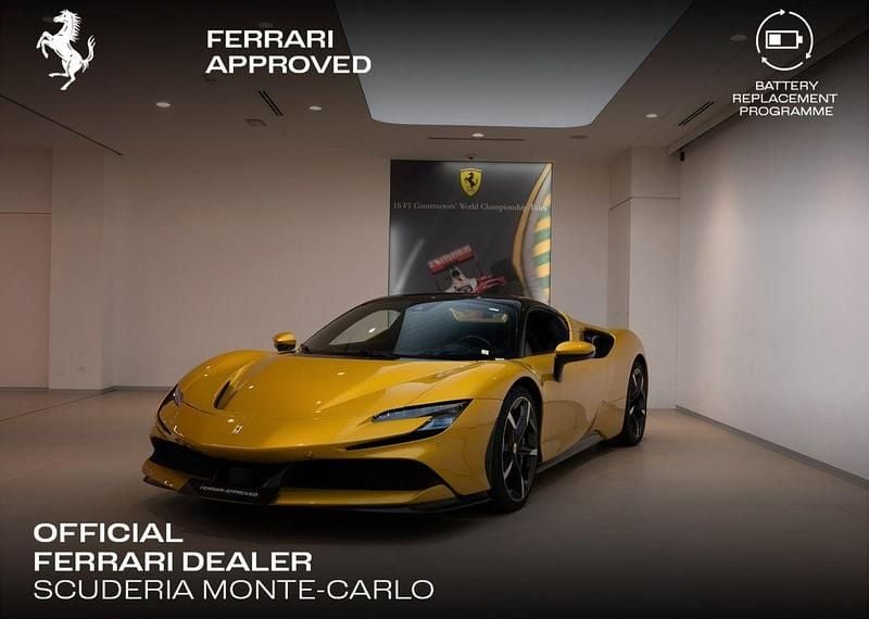 Gebraucht Ferrari SF90 999 PS (734 kW) 2021 Gelb Cabrio