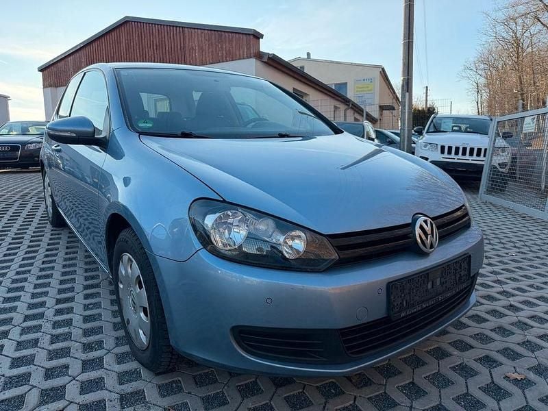 Gebraucht VW Golf VI Trendline 80 PS (58 kW) 2009 Blau Kleinwagen