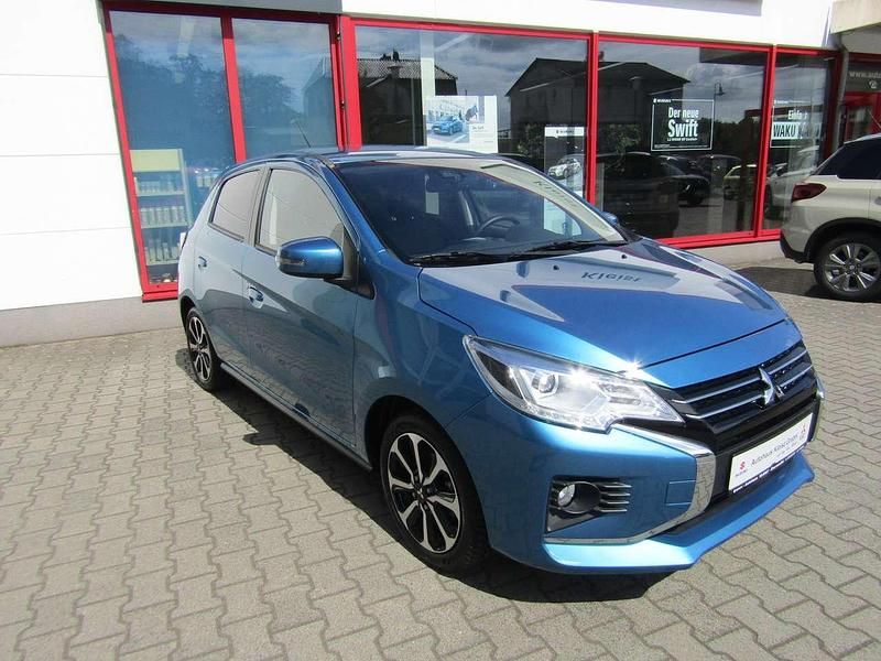 Atoll blau Gebraucht 2023 Mitsubishi Space Star Limousine | 16.990 € (Teuer) - Bild 1/4