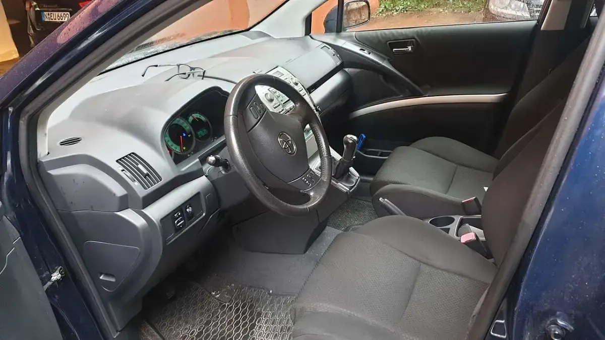 Gebraucht Toyota Alphard 110 PS (80 kW) 2004 Blau Van / Kleinbus