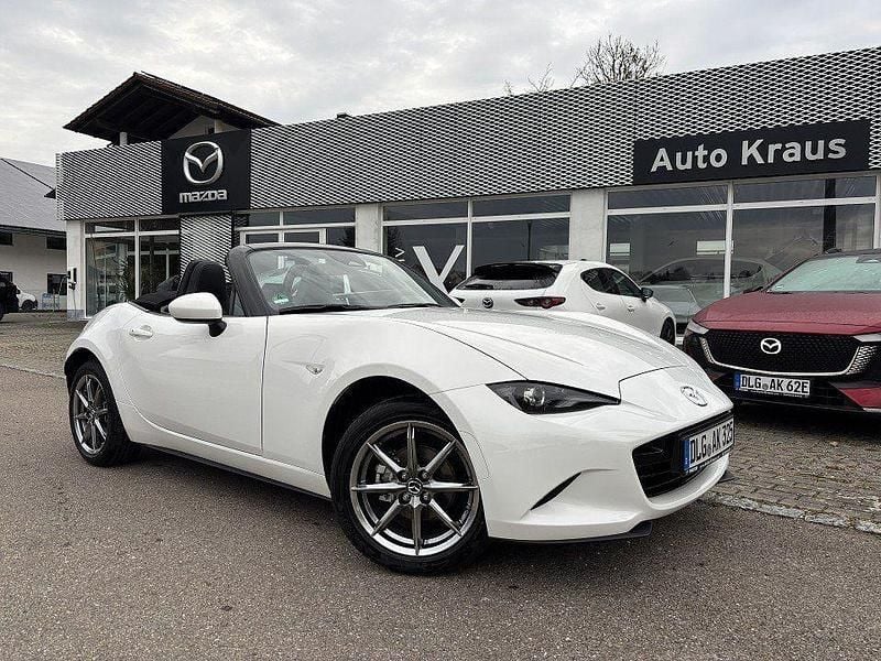 Weiß Gebraucht 2025 Mazda MX5 Exclusive-Line Cabrio | 28.990 € (Guter Preis) - Bild 1/4