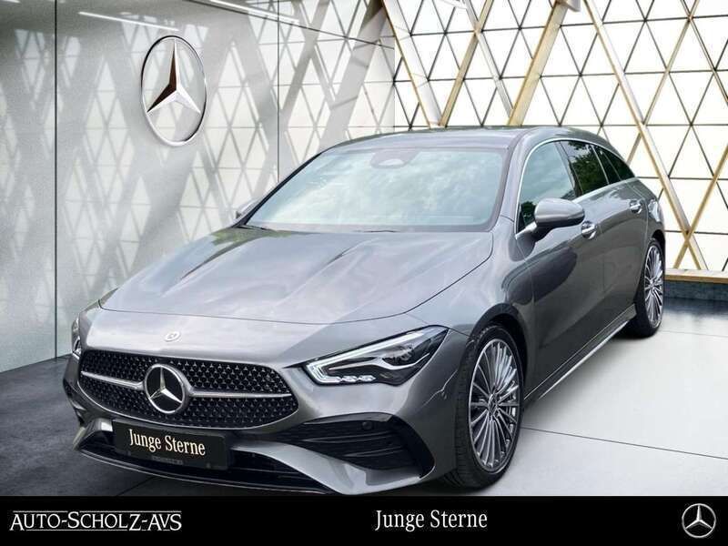 Metalliclack mountaingrau Gebraucht 2024 Mercedes CLA200 Shooting Brake Advanced Plus Kombi | 34.399 € (Fairer Preis) - Bild 1/4