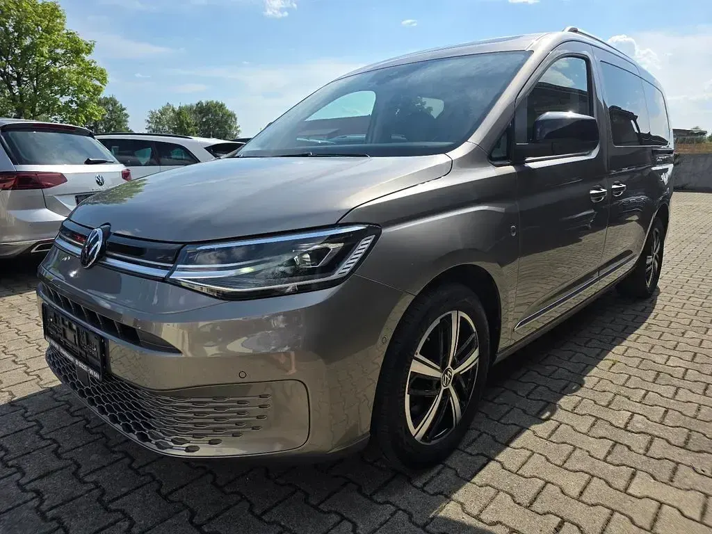 Gebraucht VW Caddy Maxi Style 114 PS (83 kW) 2021 Beige Van / Kleinbus