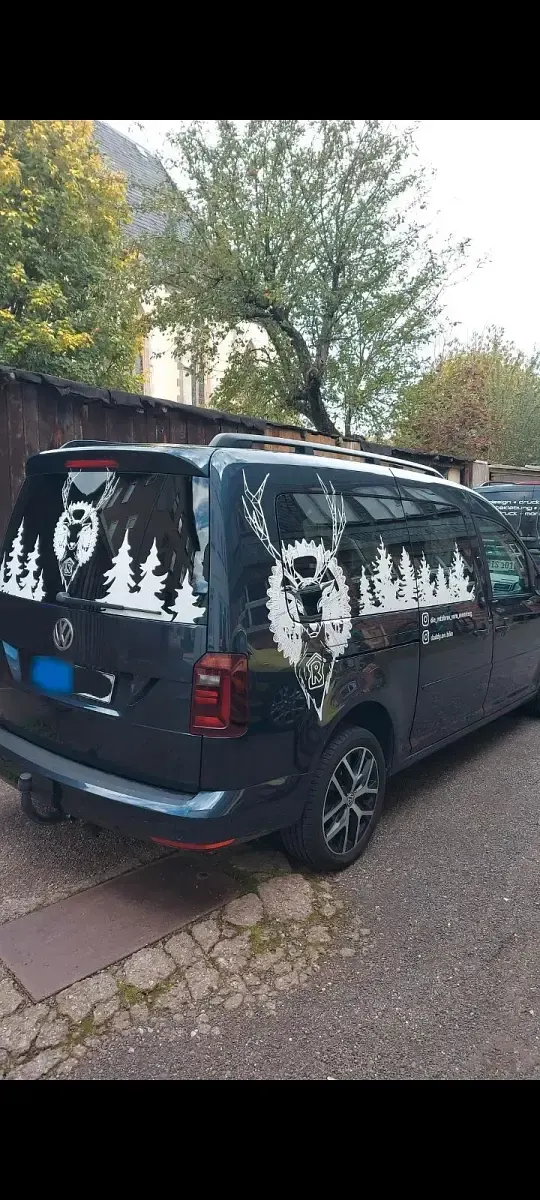 Gebraucht VW Caddy Maxi 150 PS (110 kW) 2017 Blau Van / Kleinbus
