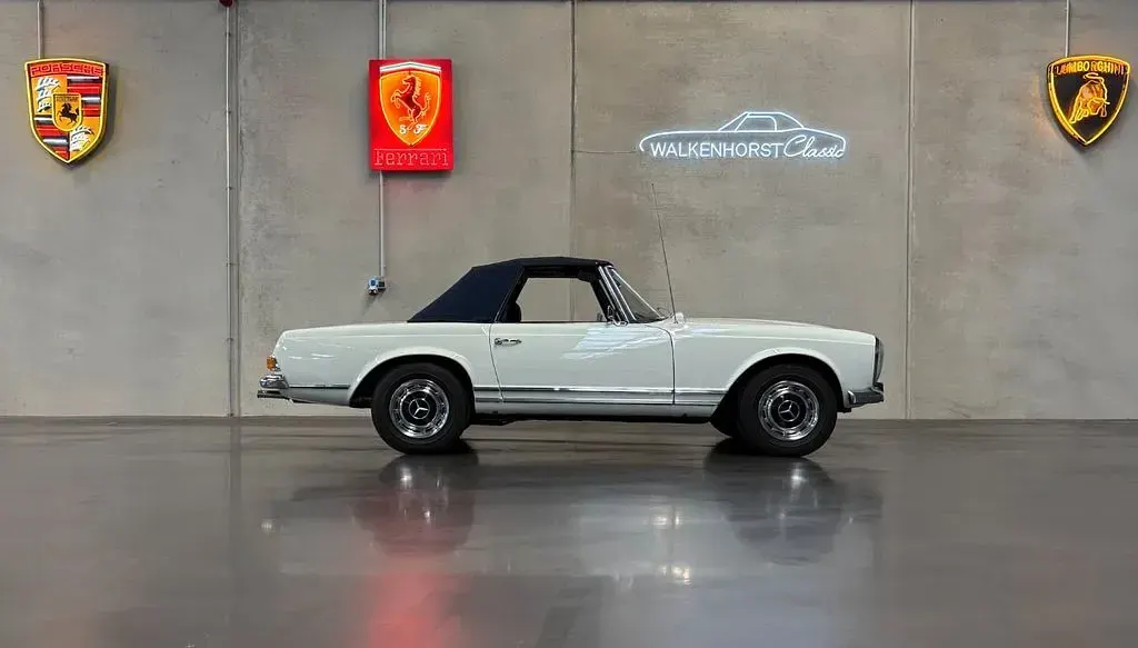 Gebraucht Mercedes SL280 170 PS (125 kW) 1968 Weiß Cabrio