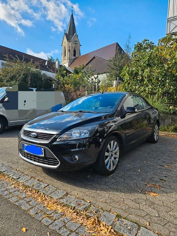 Schwarz Gebraucht 2010 Ford Focus Cabriolet Titanium Cabrio | 2.500 € (Superpreis) - Bild 1/4