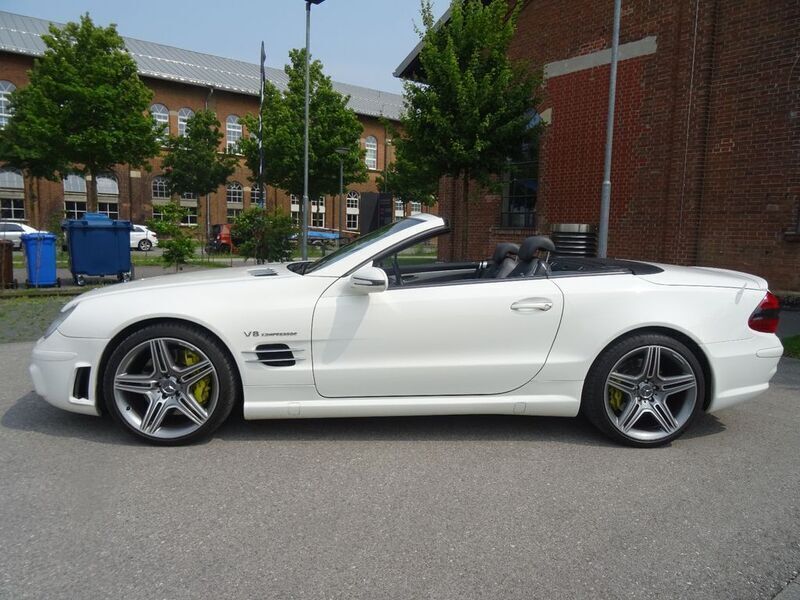 Weiß Gebraucht 2003 Mercedes SLR McLaren AMG Cabrio | 29.950 € - Bild 1/4