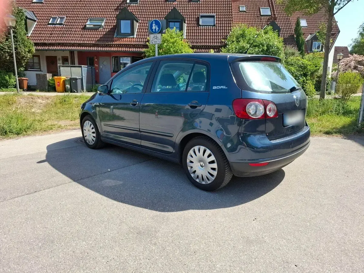 Gebraucht VW Golf Plus Cross Goal 102 PS (75 kW) 2007 Blau Van / Kleinbus
