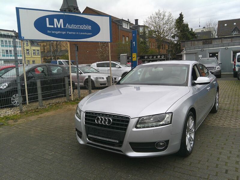 Silber Gebraucht 2010 Audi A5 Sportback Limousine | 9.950 € (Fairer Preis) - Bild 1/4