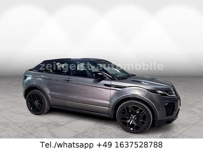 Schwarz Gebraucht 2018 Land Rover Range Rover evoque HSE Dynamic Cabrio | 22.650 € - Bild 1/4