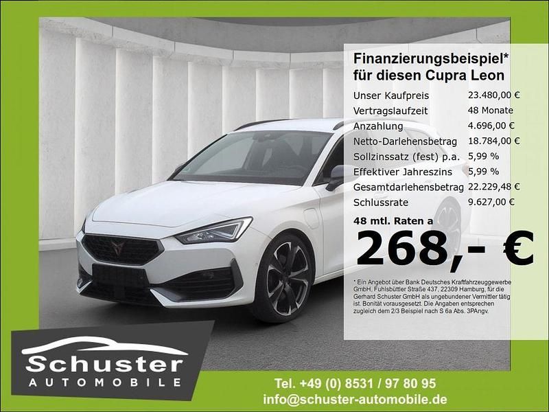Weiss Gebraucht 2021 Cupra Leon Kombi | 23.480 € (Guter Preis) - Bild 1/4