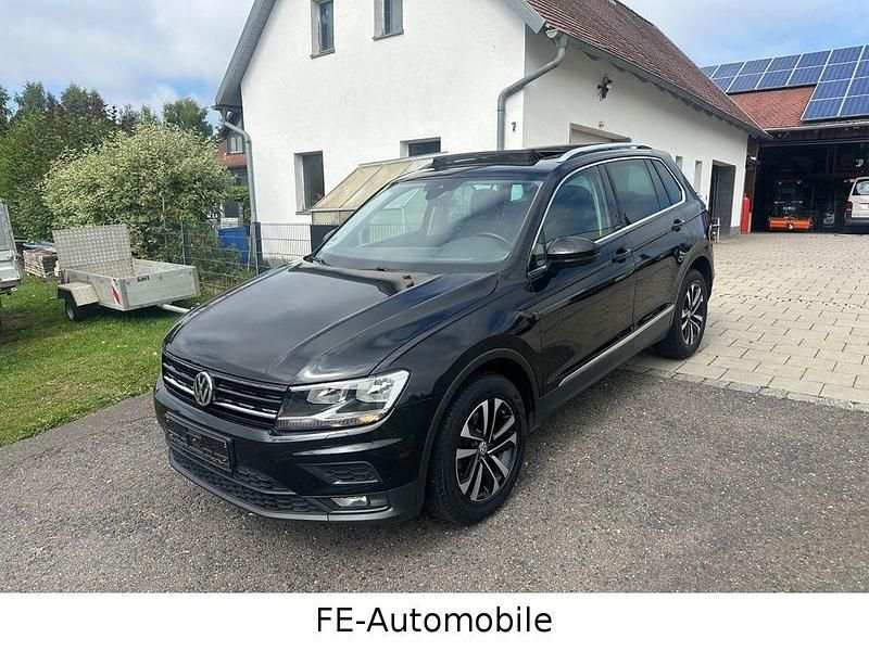 Schwarz Gebraucht 2021 VW Tiguan IQ Drive SUV | 24.500 € (Superpreis) - Bild 1/4