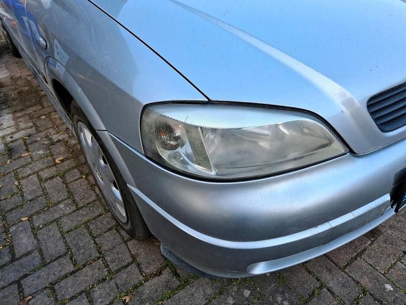 Gebraucht Opel Astra 2001 Silber Kombi