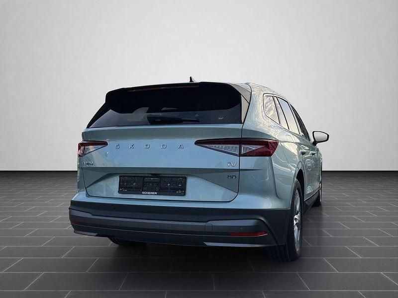 Gebraucht Skoda Enyaq iV ecoSuite 150 kW (204 PS) 2021 Arcticsilber metallic (metallic) SUV