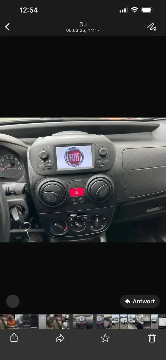 Gebraucht Fiat Fiorino 90 PS (66 kW) 2016 Weiß Van / Kleinbus