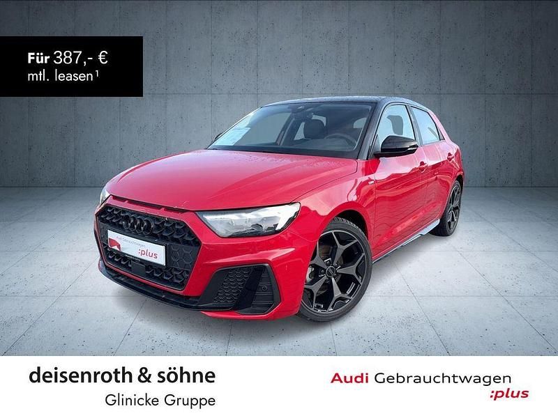 Rot Gebraucht 2024 Audi A1 Sportback S-Line Kleinwagen | 28.410 € (Fairer Preis) - Bild 1/4