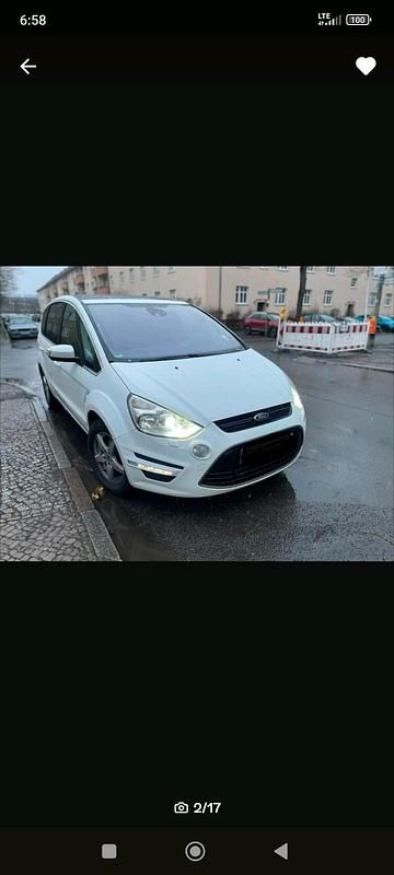 Gebraucht Ford S-MAX S 150 PS (110 kW) 2013 Weiß Van / Kleinbus