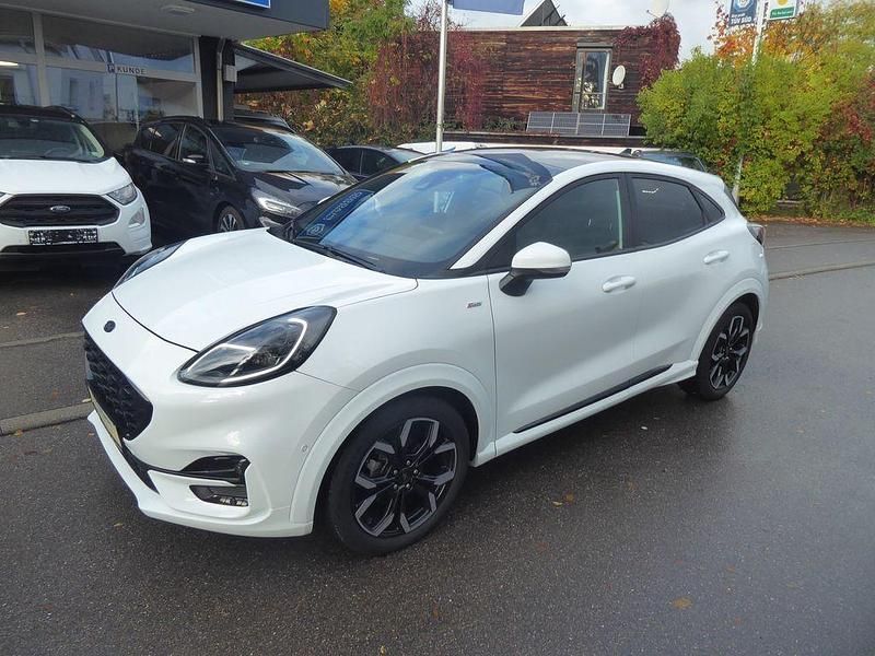 Weiß Gebraucht 2021 Ford Puma Gen-E ST-Line X SUV | 19.900 € (Fairer Preis) - Bild 1/4