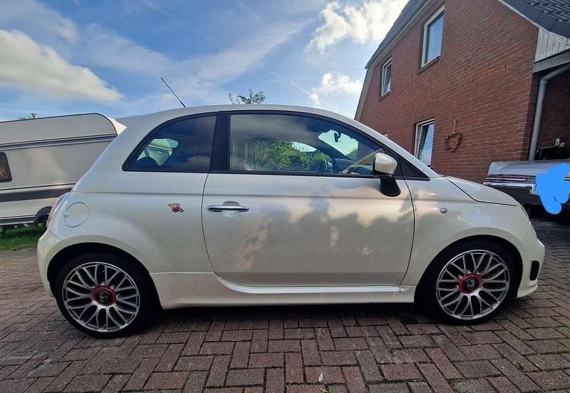 Gebraucht Abarth 500 Basis 135 PS (99 kW) 2009 Weiß Kleinwagen