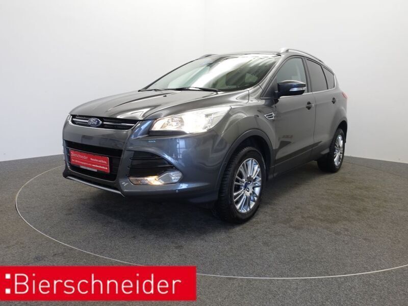 Grau Gebraucht 2014 Ford Kuga Titanium SUV | 11.950 € (Etwas zu teuer) - Bild 1/4