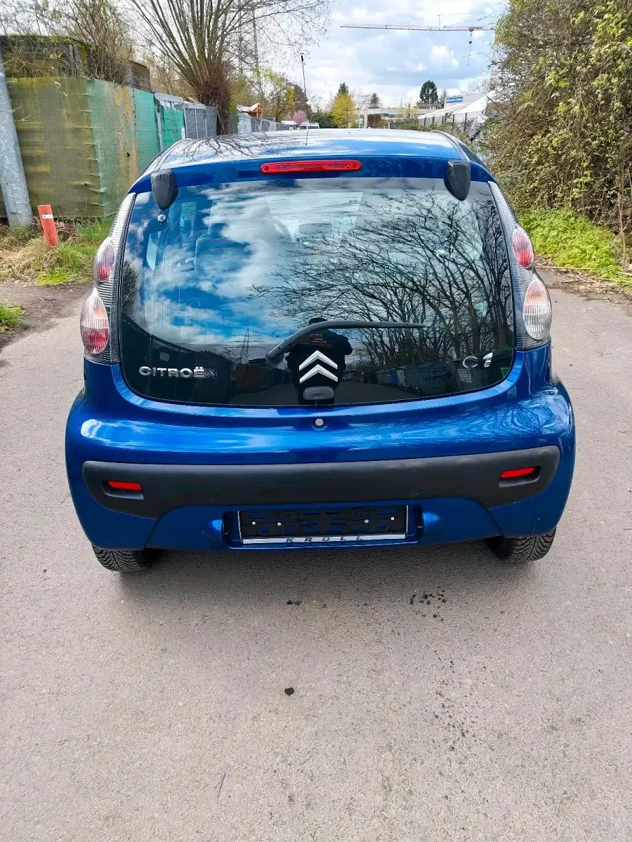 Gebraucht Citroën C1 68 PS (50 kW) 2007 Blau Kleinwagen