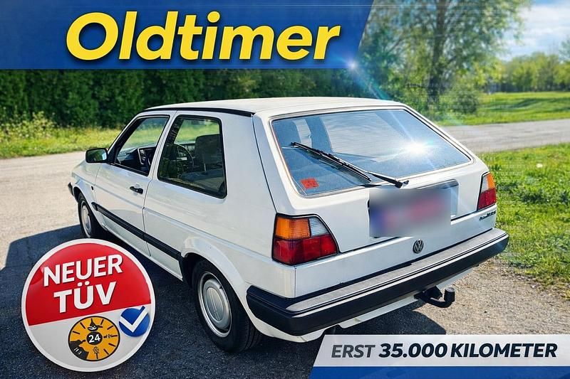 Gebraucht VW Golf III 54 PS (39 kW) 1991 Weiß Kleinwagen
