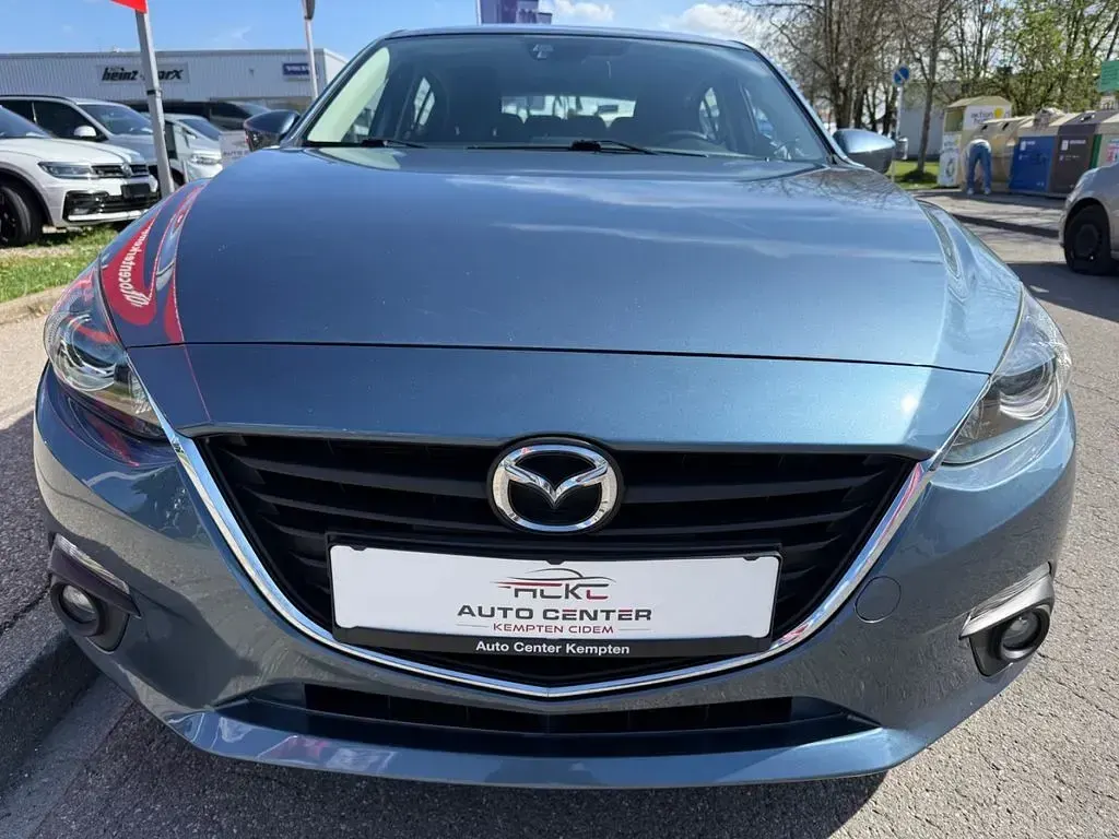 Gebraucht Mazda 3 Center-Line 120 PS (88 kW) 2014 Blau Limousine