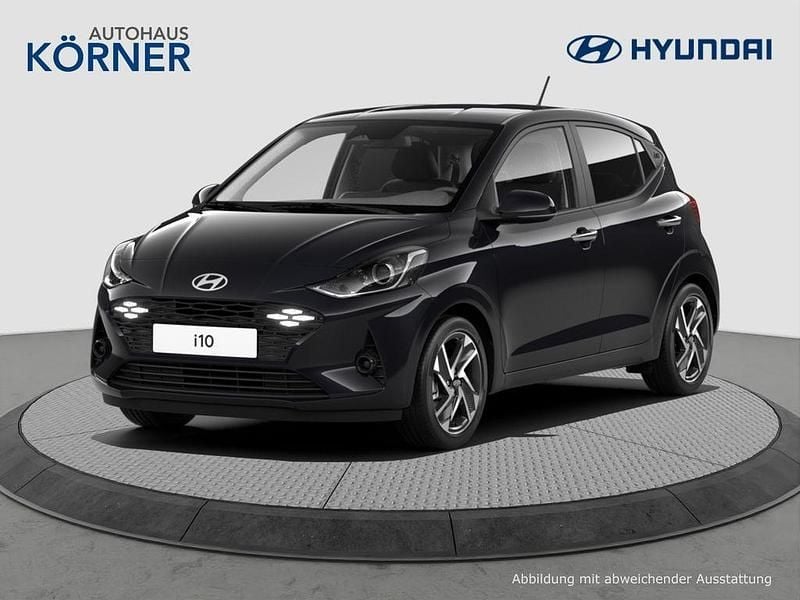 Schwarz Neu 2025 Hyundai i10 Trend Kleinwagen | 19.995 € (Fairer Preis) - Bild 1/4
