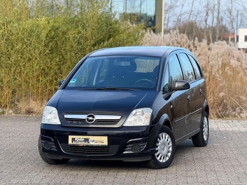 Schwarz Gebraucht 2010 Opel Meriva Edition Van / Kleinbus | 1.999 € (Superpreis) - Bild 1/4