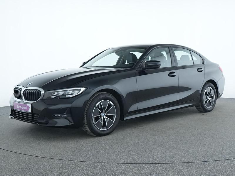 Schwarz Gebraucht 2021 BMW 318 Advantage Limousine | 24.395 € (Etwas zu teuer) - Bild 1/4