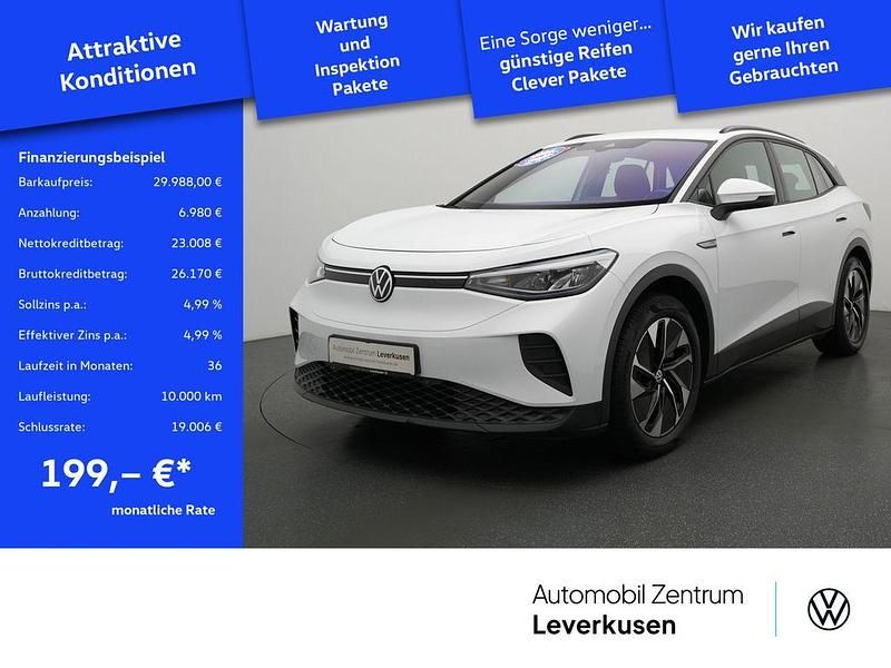 Weiss Gebraucht 2023 VW ID.4 Pro Performance SUV | 29.988 € (Superpreis) - Bild 1/4