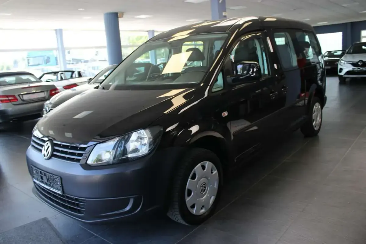 Gebraucht VW Caddy Maxi 105 PS (77 kW) 2015 Schwarz Van / Kleinbus