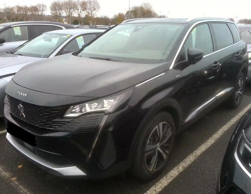 Schwarz perla nera Gebraucht 2023 Peugeot 5008 GTi Van / Kleinbus | 24.480 € (Superpreis) - Bild 1/4
