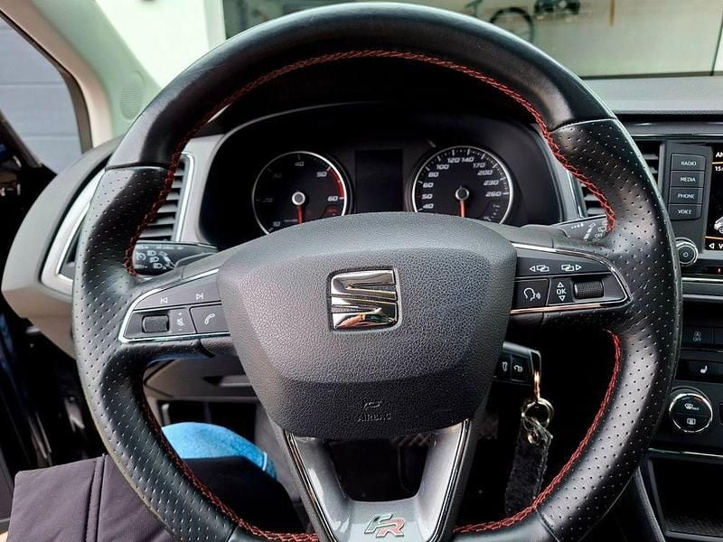 Second-hand Seat Leon FR 184 CP (135 kW) 2015 Negru Berlinǎ