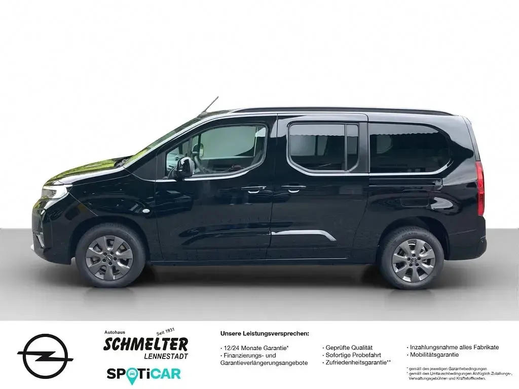 Neu Opel Combo Life 131 PS (96 kW) 2026 Schwarz Van / Kleinbus
