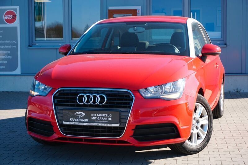 Gebraucht Audi A1 Attraction 86 PS (63 kW) 2011 Rot Kleinwagen