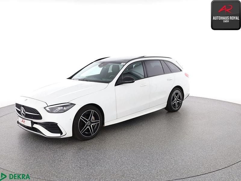 Gebraucht Mercedes C200 AMG 204 PS (150 kW) 2022 Polarweiss Kombi