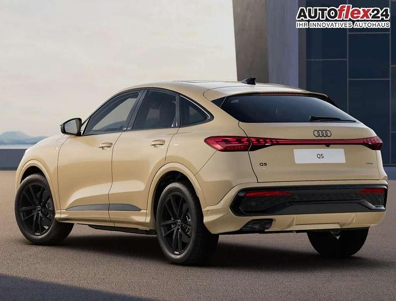 Neu Audi Q5 Sportback S-Line 204 PS (150 kW) 2025 Sakhirgold metallic SUV