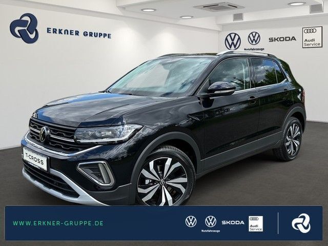Deep black perleffekt Neu 2025 VW T-Cross Style SUV | 37.200 € - Bild 1/4