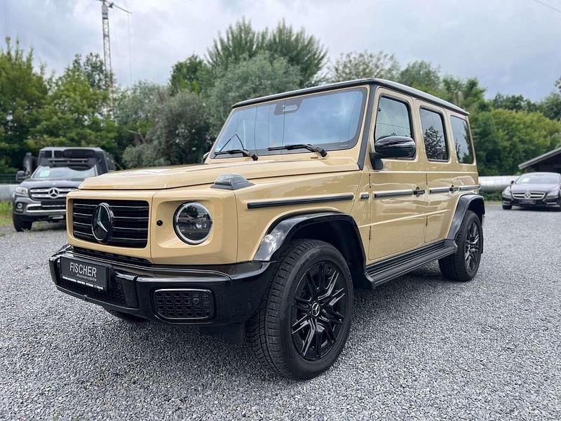 Wuestensand, glaenzend Gebraucht 2024 Mercedes G450 AMG line SUV | 159.890 € (Superpreis) - Bild 1/4