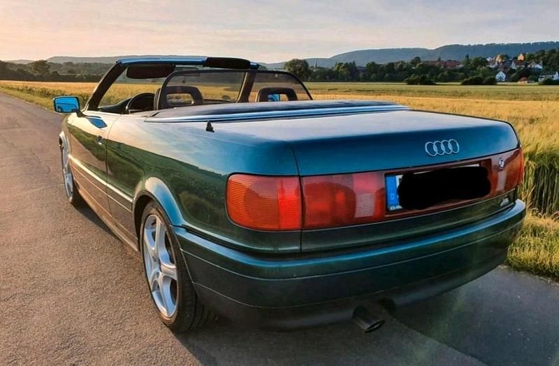Gebraucht Audi Cabriolet 133 PS (97 kW) 1992 Grün Cabrio