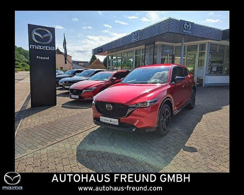 Soul red crystal Gebraucht 2025 Mazda CX-5 Homura-Line SUV | 37.890 € (Superpreis) - Bild 1/4