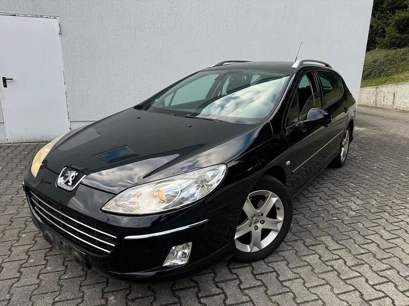 Schwarz Gebraucht 2012 Peugeot 407 Kombi | 999 € (Superpreis) - Bild 1/4
