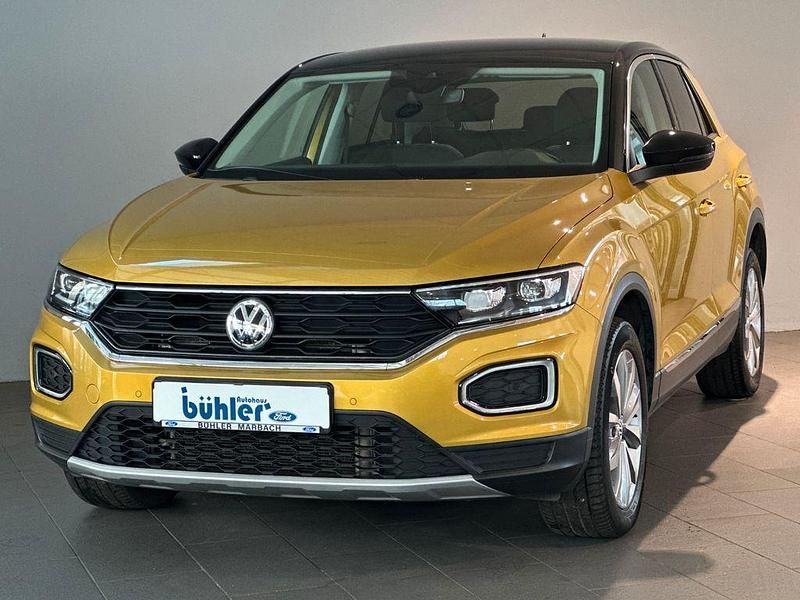 Schwarz Gebraucht 2020 VW T-Roc Style SUV | 20.990 € (Guter Preis) - Bild 1/4