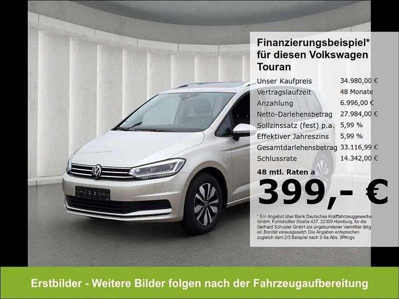 Ivory silver metallic Gebraucht 2024 VW Touran R Van / Kleinbus | 34.980 € (Fairer Preis) - Bild 1/1