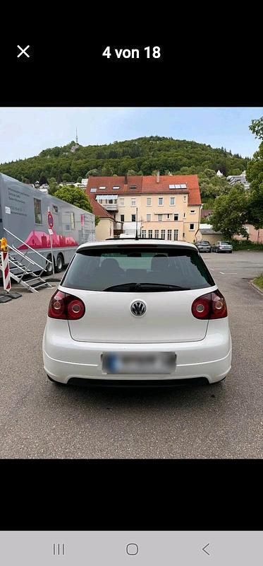 Usata VW Golf V 140 CV (102 kW) 2007 Bianco Berlina