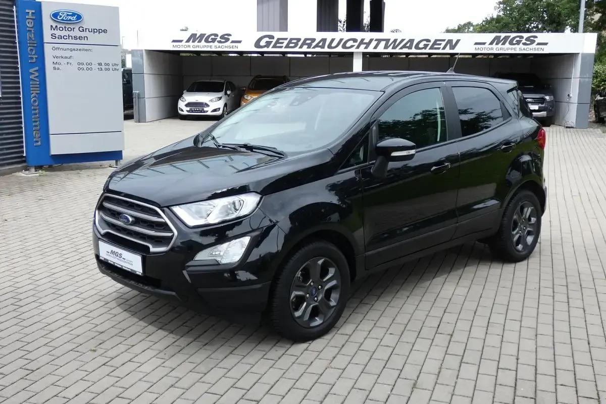 Gebraucht Ford Ecosport Cool & Connect 101 PS (74 kW) 2021 Obsidianschwarz metallic SUV