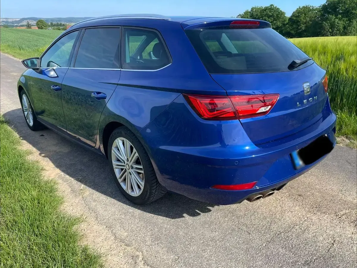 Gebraucht Seat Leon XCELLENCE 150 PS (110 kW) 2019 Blau Kombi